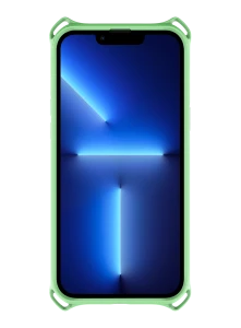 Itskins Hybrid Sling Series Cover For iPhone 13 Pro Max (6.7) - Light Green And Transparent-4894465166748