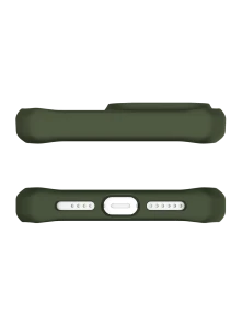 Itskins Hybrid Tek Case For iPhone 14 Pro - Olive Green And Transparent-4894465873844