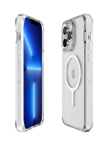 Itskins Hybrid Claer Case Compatible With Magsafe For iPhone 14 Pro - Transparent-4894465917913