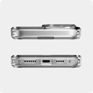 Itskins Avana Grip-It Series Case Compatible With Magsafe For iPhone 16 Pro Max ( 6.9 ) - Clear-4894465900205