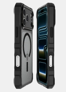 Itskins Hybrid Tek Series Magsafe Case For iPhone 17 Pro -Black-4894995001540