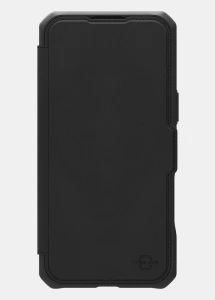 Itskins Hybrid Magfolio Series Magsafe Book Case For iPhone 17 Pro -Black