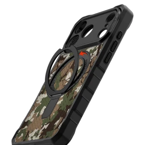 Itskins Supreme Nylon Series Magsafe Case with Stand For iPhone 17 Pro Max -Camouflage-4894995000680