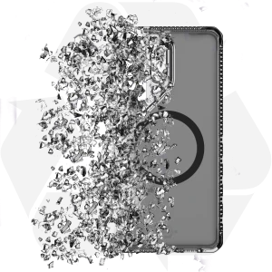 Itskins Samsung S26 Ultra Hybrid Vapor Magsafe Case - Smoke-4894465332020