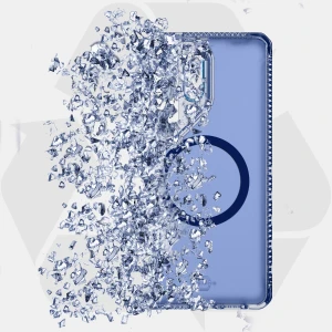 Itskins Samsung S26 Ultra Hybrid Vapor Magsafe Case - Navy Blue-4894465823436