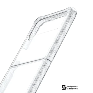 Itskins Hybrid Clear Case For Samsung Galaxy Z FliP 4 - Transparent-4894465593070
