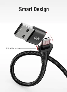Iwalk Twister Duo One For All Multi Charging Cable 60W Pd & Qc3.0 (4 In 1) 1M Charge And Sync Cable - Black