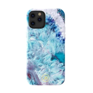 Kingxbar Jade Splash Case For iPhone 12 & 12 Pro - Blue