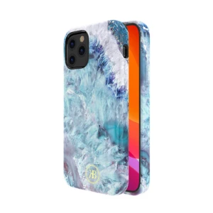 Kingxbar Jade Splash Case For iPhone 12 Pro Max - Blue