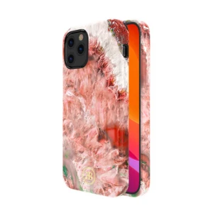 Kingxbar Jade Splash Case For iPhone 12 Pro Max - Red