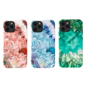 Kingxbar Jade Splash Case For iPhone 12 Pro Max - Red