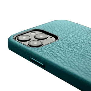 Melkco Origin Paris Series Clemence Leather Regal Snap Cover Case For Apple iPhone 12 Pro Max - Dark Blue