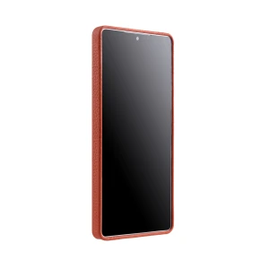 Melkco Origin Series Premium Leather Regal Snap Magsafe Cover for Samsung  S25 ULTRA - Orange