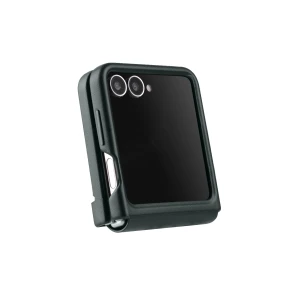 Melkco Origin Series PU Leather Regal Snap Pro Cover Case for Samsung Galaxy Flip 6 - Dark Green