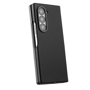 Melkco Origin Series PU Leather Regal Snap Pro Cover Case for Samsung Galaxy Fold 6 - Black