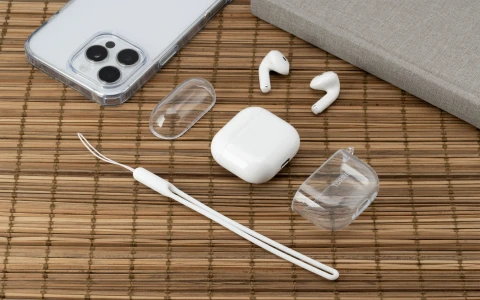 Torrii BONJELLY Case for Apple AirPods 4 ( with Lanyard and hook ) - Clear 4895264800017