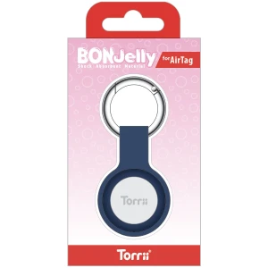 Torrii Bonjelly Silicone Key Ring For Apple Airtag - Blue-4897078505188