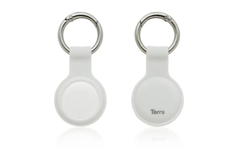 Torrii Bonjelly Silicone Key Ring For Apple Airtag - White-4897078505171