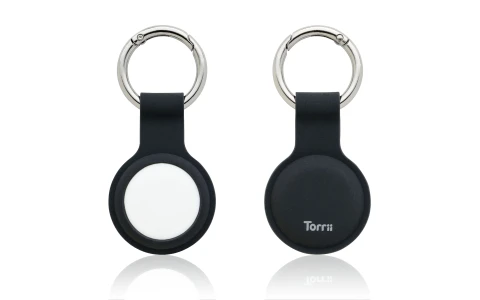 Torrii Bonjelly Silicone Key Ring For Apple Airtag - Black-4897078505164